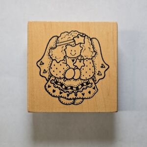 Wooden Angel Stamp